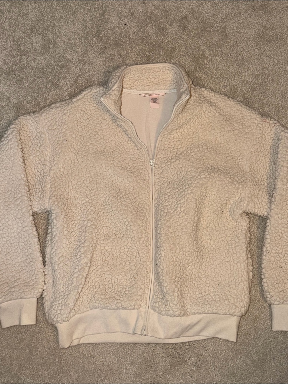 Women’s Victorias Secret Zip up Sherpa small
